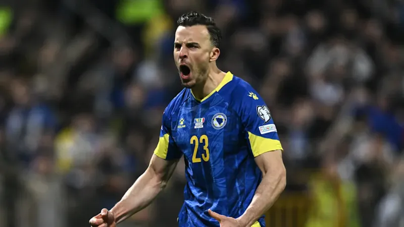 Haris Tabaković slavi gol
